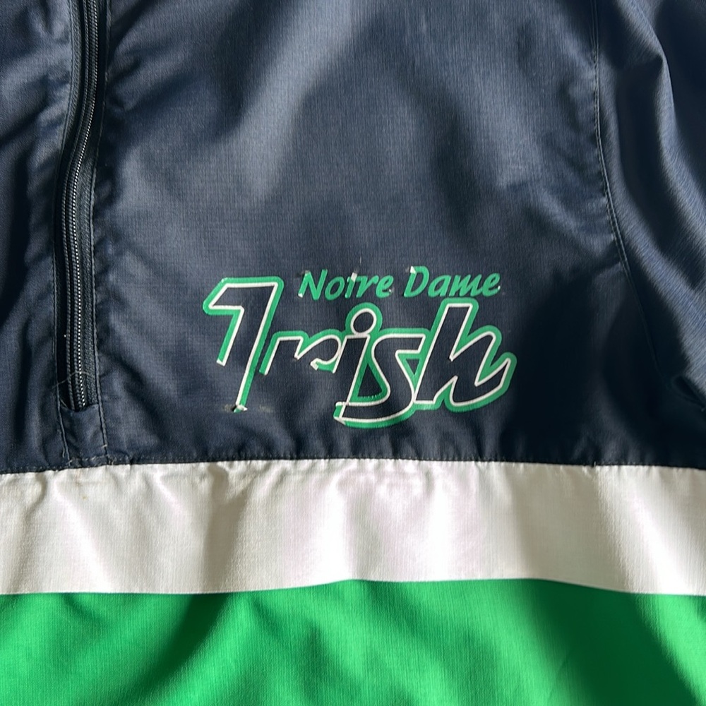 47 Brand Notre Dame Fighting Irish Windbreaker - Picture 3 of 7